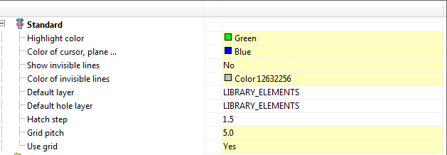 CAD software Setting step drawing 1