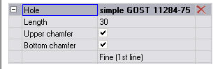 CAD software Threaded fastening 34