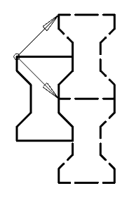 CAD software Creating a template layout tiles 1