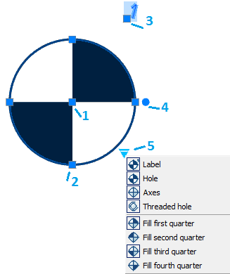 CAD software Hole group 22