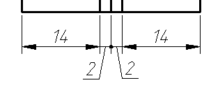 CAD drafting Group dimension 12