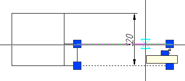 CAD drawing Break and Restore dimension line 14
