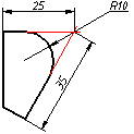CAD drafting Fillet 15