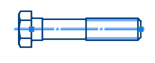 CAD drawing Override main lines 2