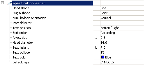 CAD software SETTINGS 91