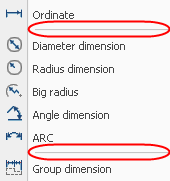 CAD drafting Interface. Main Menu 0