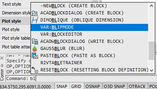 CAD drafting Command Line 3