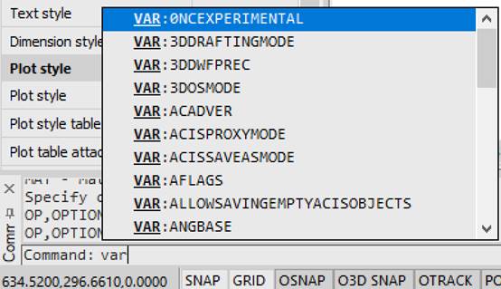 CAD drawing Command Line 5