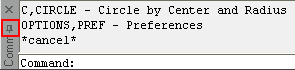 CAD drawing Command Line 8