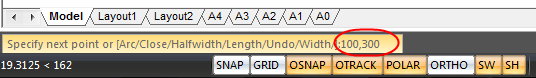 CAD software Command Line 13