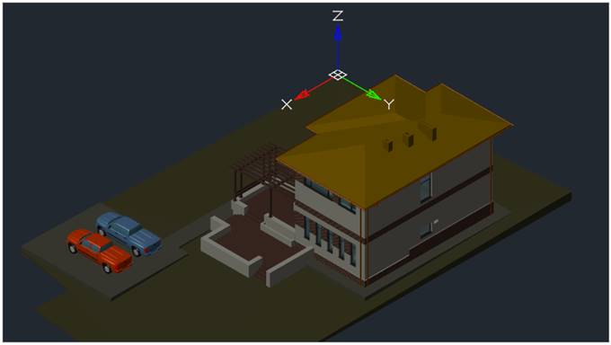 CAD drafting Setting of the Orthographic and Isometric Views 36