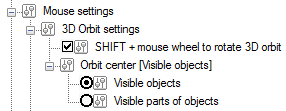 CAD drafting 3D Orbit 15