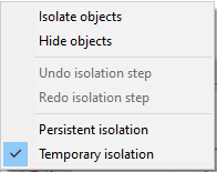 CAD drawing Objects Isolation 8