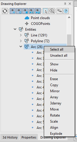 CAD drawing Drawing Explorer 11