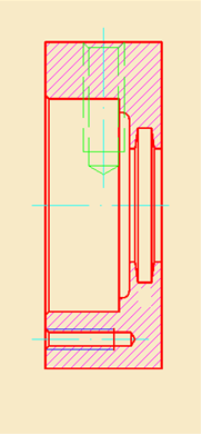 CAD software Layers Dialog Box 70