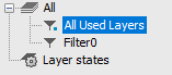 CAD software Layers Dialog Box 127