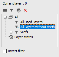 CAD drawing Layers Dialog Box 128