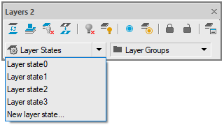 CAD drawing Layers Dialog Box 146