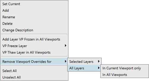 CAD software Layers Functional Bar 85