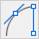 CAD software Arc by Start Radius and Tangent 1