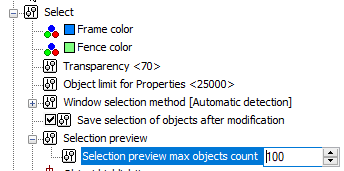 CAD drawing Selection of Objects 14