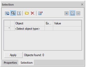 CAD drafting Quick selection of objects 30