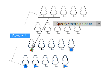 CAD software Rectangular Array 10