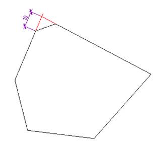 CAD drafting Chamfer 36