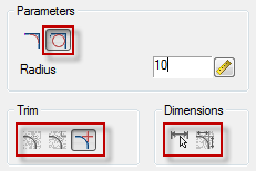 CAD drawing Fillet 11