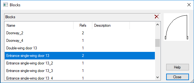 CAD drawing Managing Blocks in the Current Drawing 5