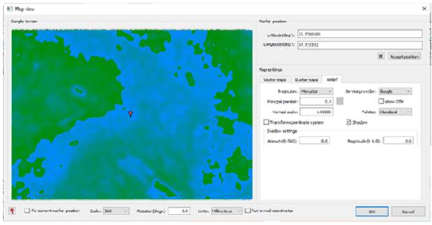 CAD software Insert Map Underlay 31