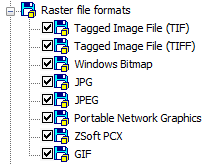 CAD drawing Insert Raster Image 11