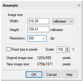 CAD drafting Changing Image Resolution 6