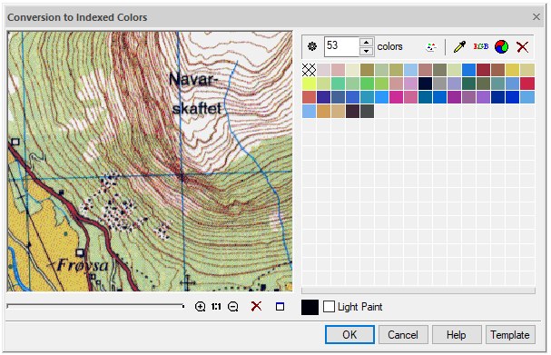 CAD software Conversion to TrueColor, Grayscale and 256 Colors 16