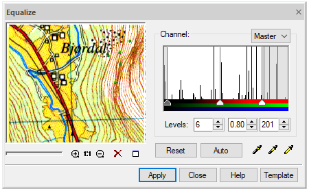 CAD drafting Correction by Histogram 6