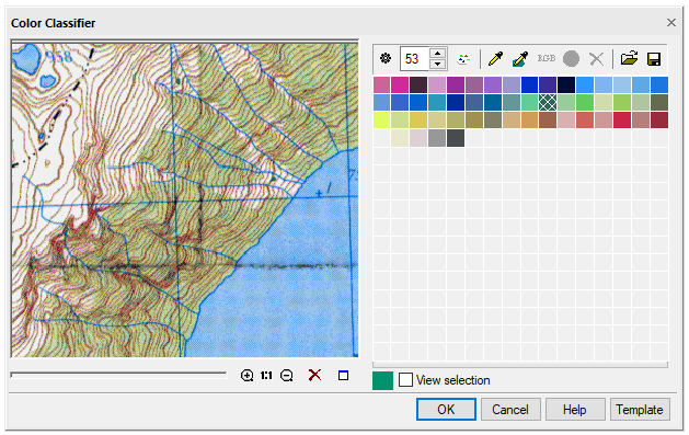 CAD drafting Editing Color Palette 6