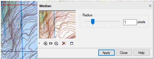 CAD drafting Median 6