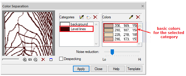 CAD drawing Color Separation 8