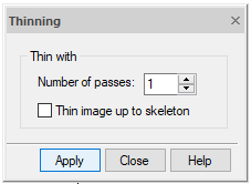 CAD software Thinning 7