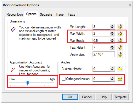 CAD software Trace (Semi-Automatic Vectorization) 1