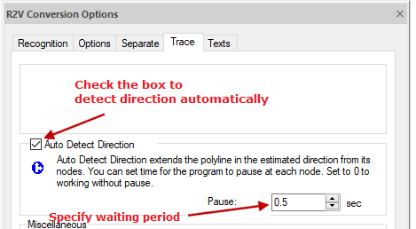 CAD drafting Trace Polyline 6