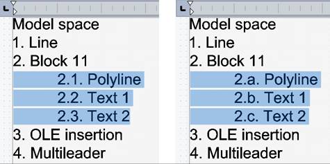 CAD drawing Multiline Text 41