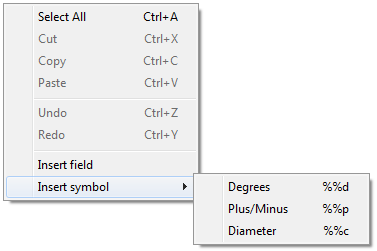 CAD drawing Multiline Text 53