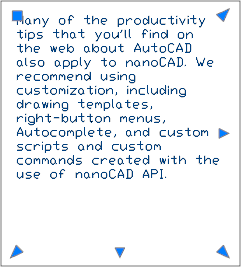 CAD software Justification of the Text Objects 13