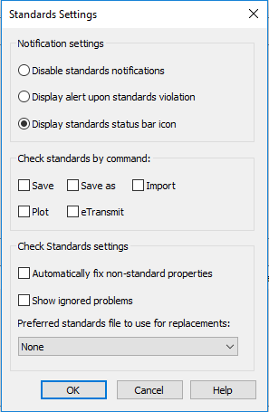 CAD drawing WORKING WITH STANDARD ELEMENTS 11