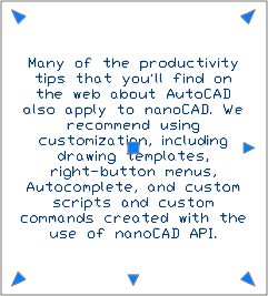 CAD drafting Justification of the Text Objects 30