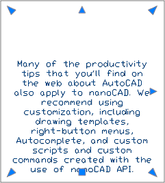 CAD drafting Justification of the Text Objects 48