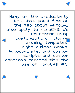 CAD drawing Justify Text 11