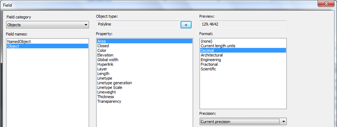 CAD drawing Field 14