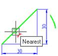 CAD drawing Horizontal, Vertical and Aligned Dimensioning 26